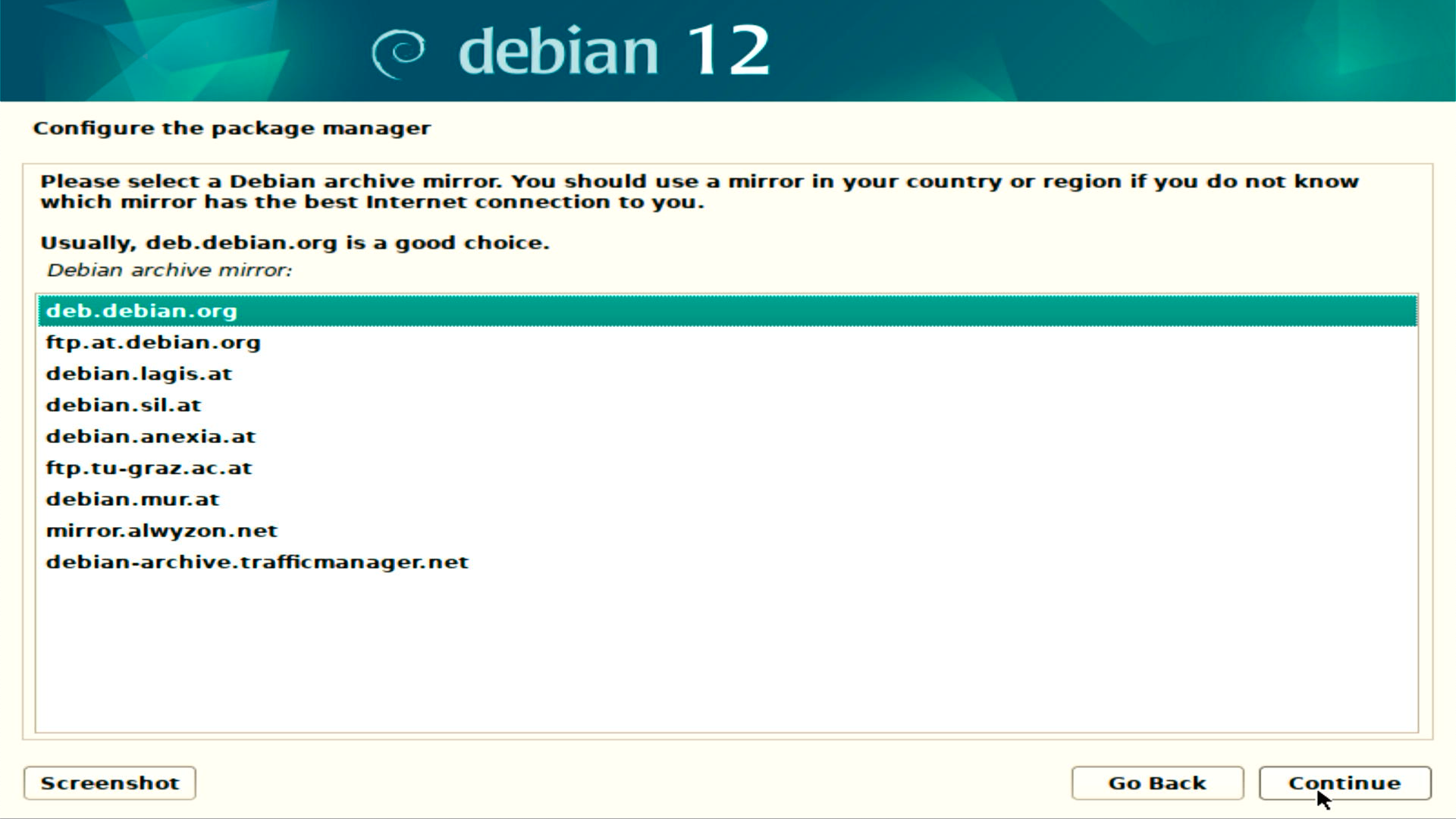 Debian 12 Archive Mirror