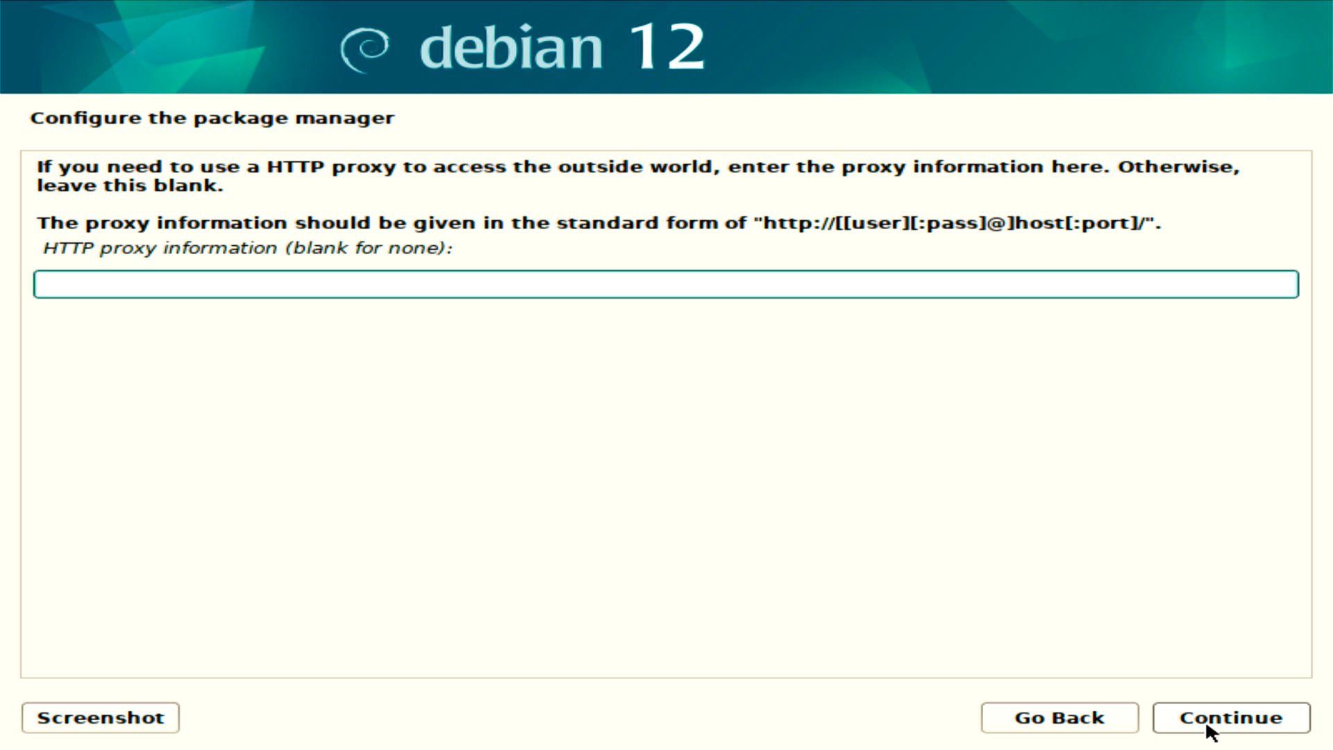 Debian 12 HTTP Proxy