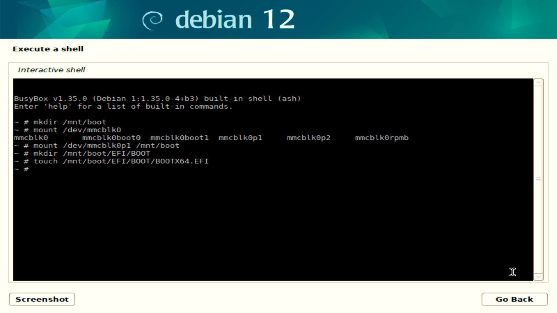 Debian 12 Shell Commands