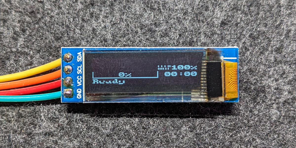 SSD1306 with Klipper