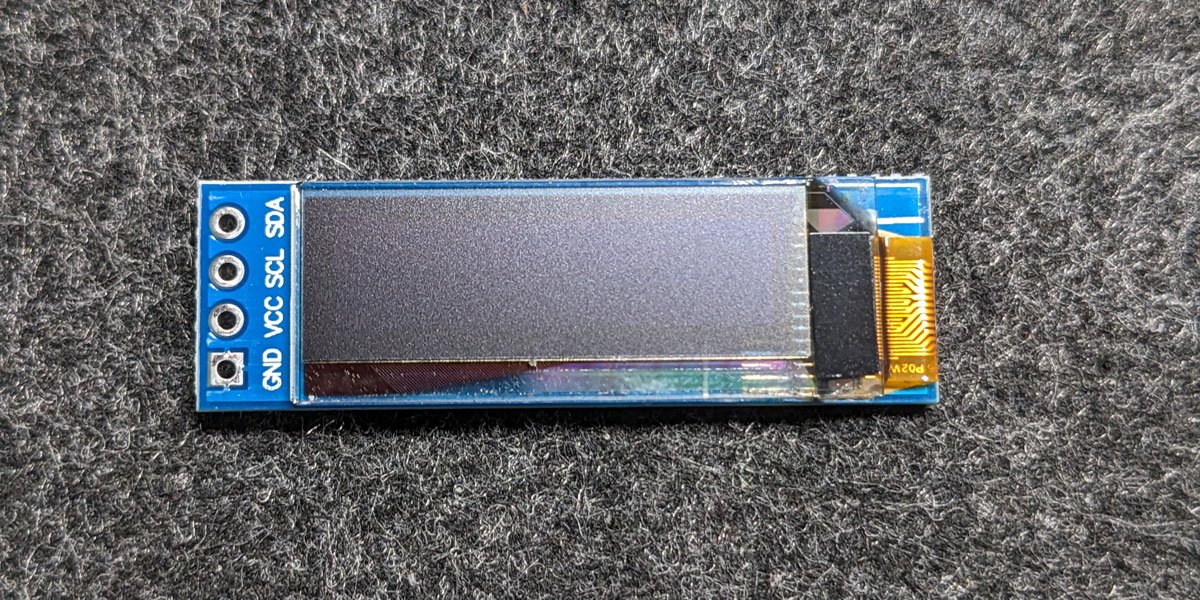 SSD1306 Display